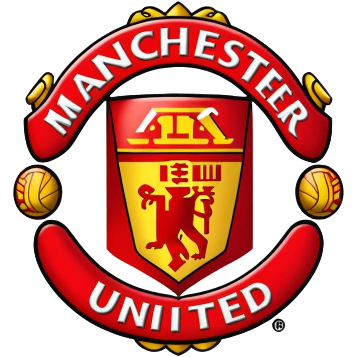 Create the emoji of Manchester united logo as emoji format for TikTok username emoji