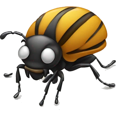 bug being squashed emoji