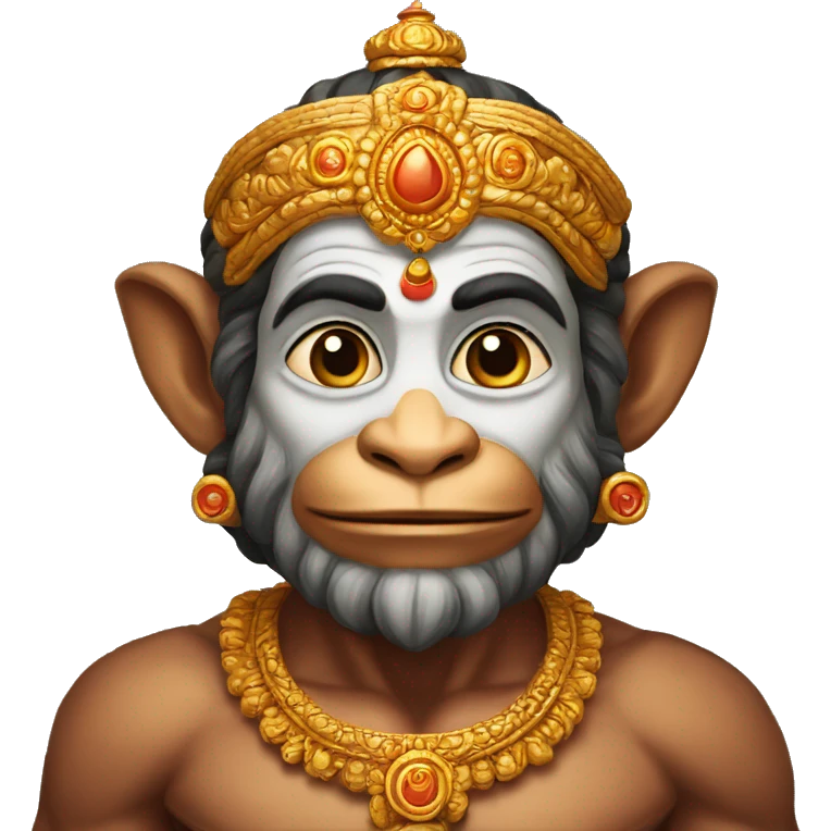 Hanuman gada emoji