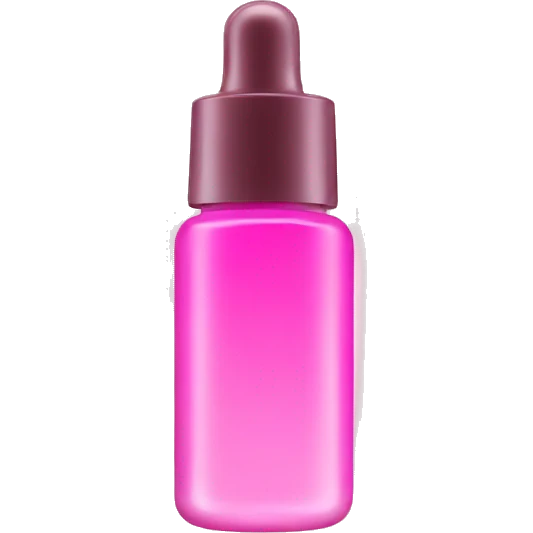 Pink serum for face  emoji