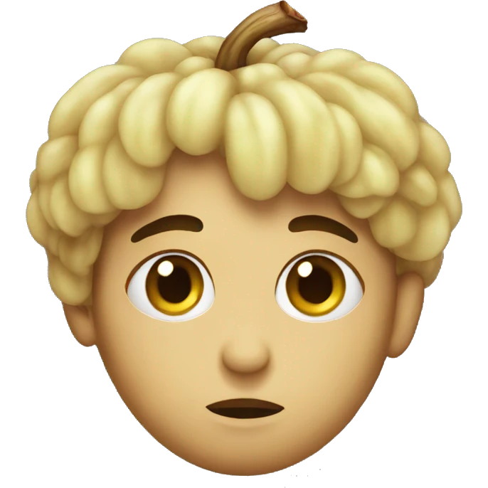 Manzana triste emoji