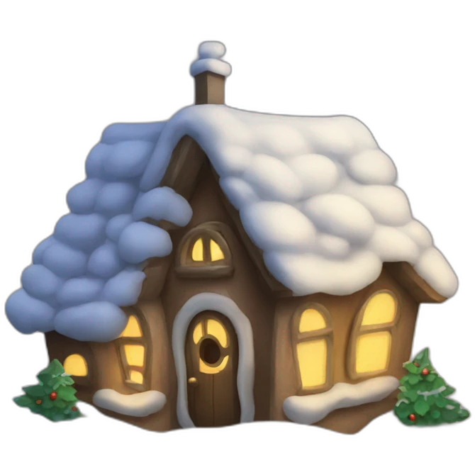 Christmas night emoji