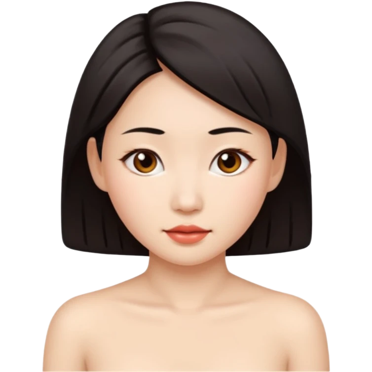 Голая китаянка  emoji