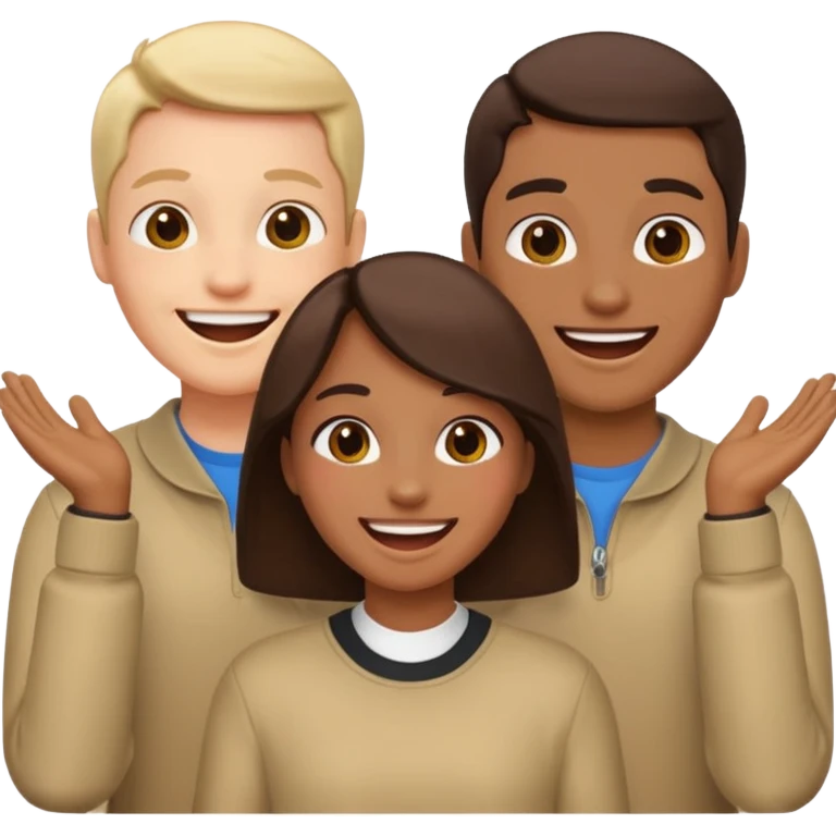 Kpop group Enhypen members, all of 7. All of them happy and smiling emoji