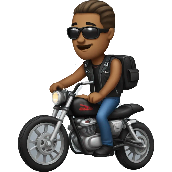 Biker emoji