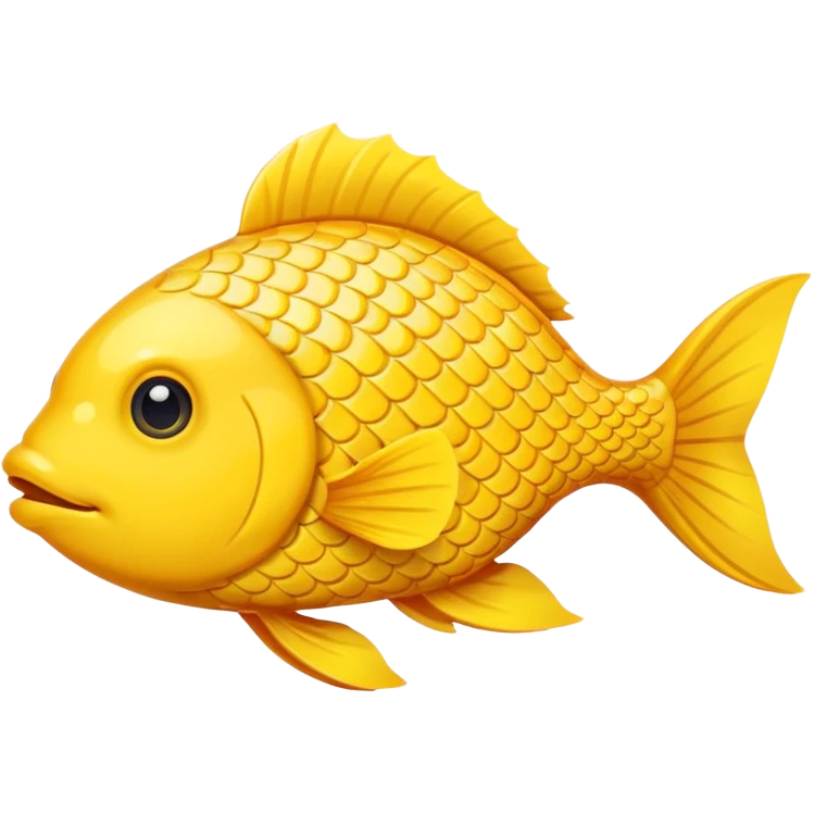 Yellow Fish emoji