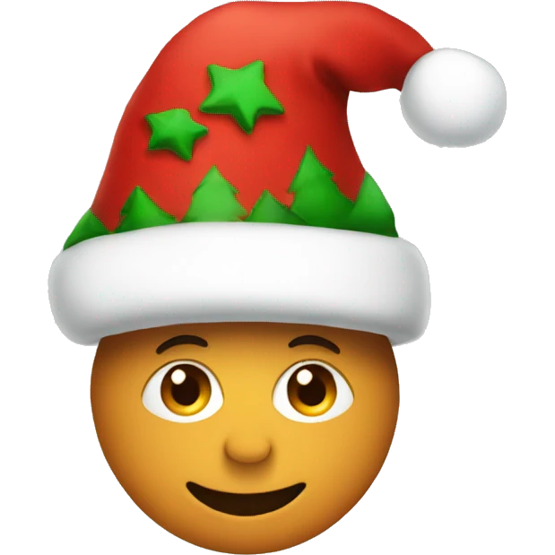Christmas hat emoji