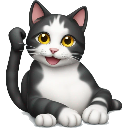 cat on the phone emoji
