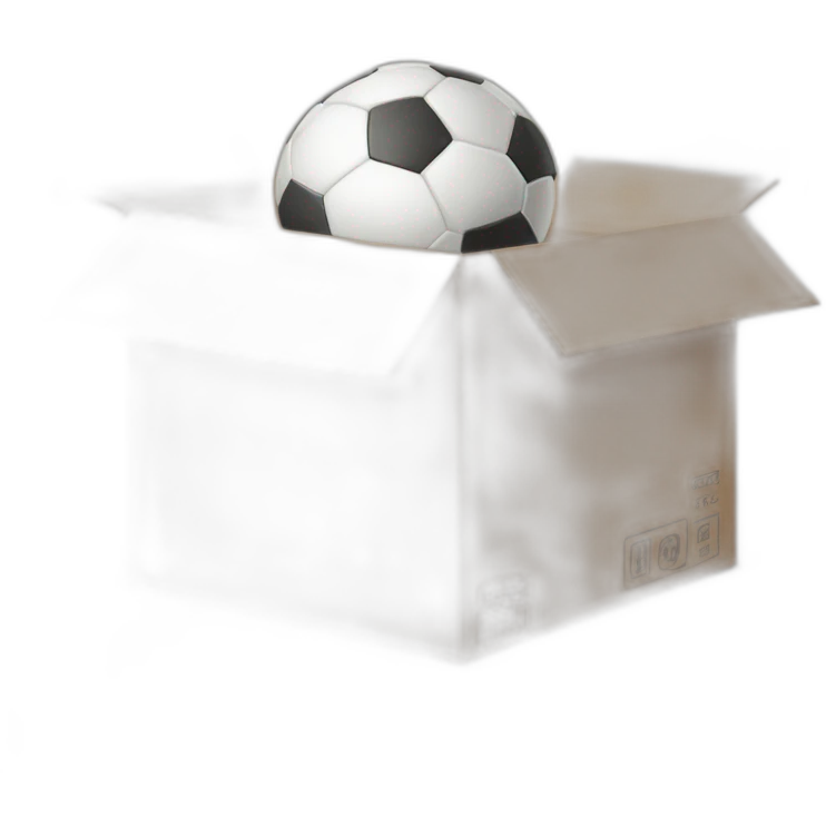 ball on a box emoji