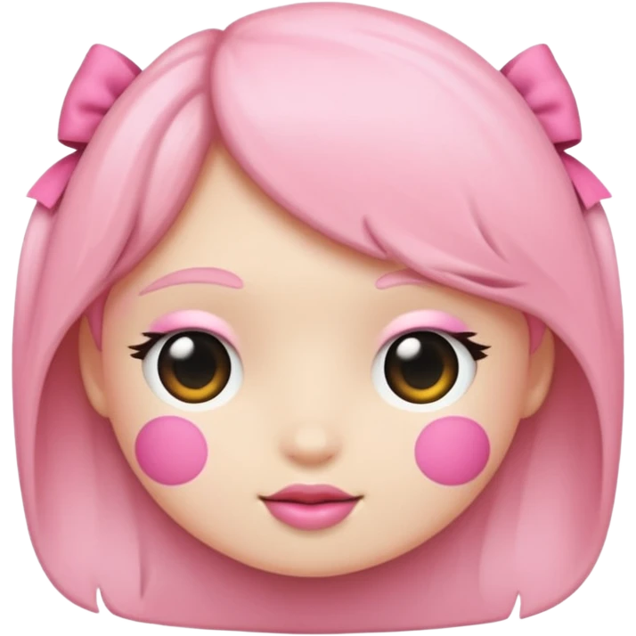 make a archive with girly pink tones. emoji
