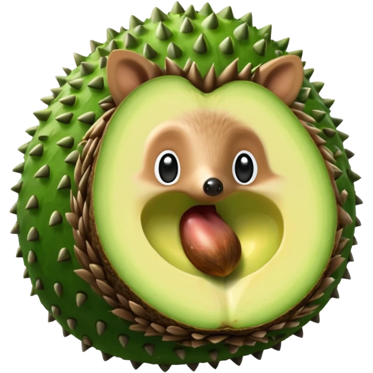  hedgehog avocado 🦔🥑   emoji
