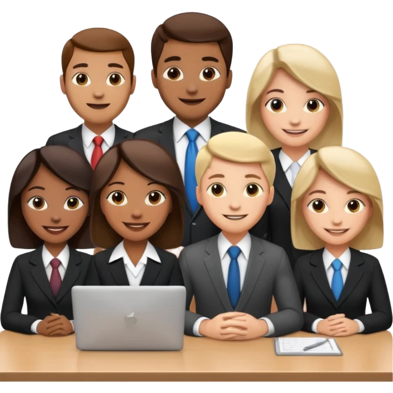 create an emoji that represents a conference meeting emoji