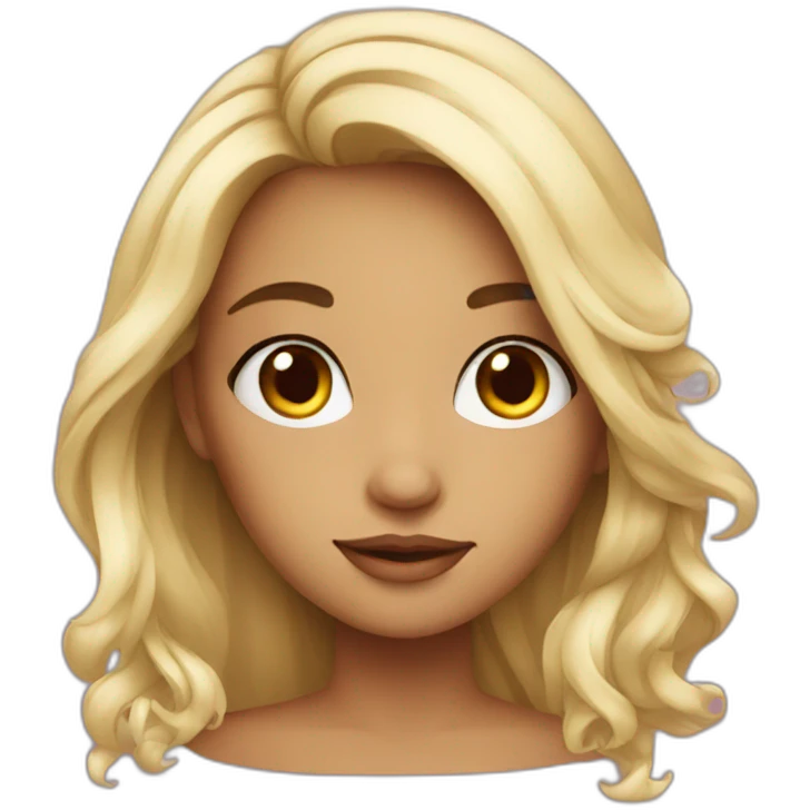 beautiful girl emoji
