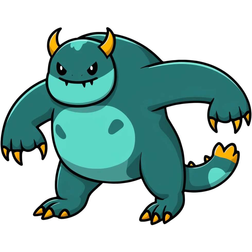 huge monster feet with claws emoji