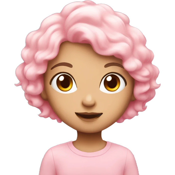 soft pink cute emoji