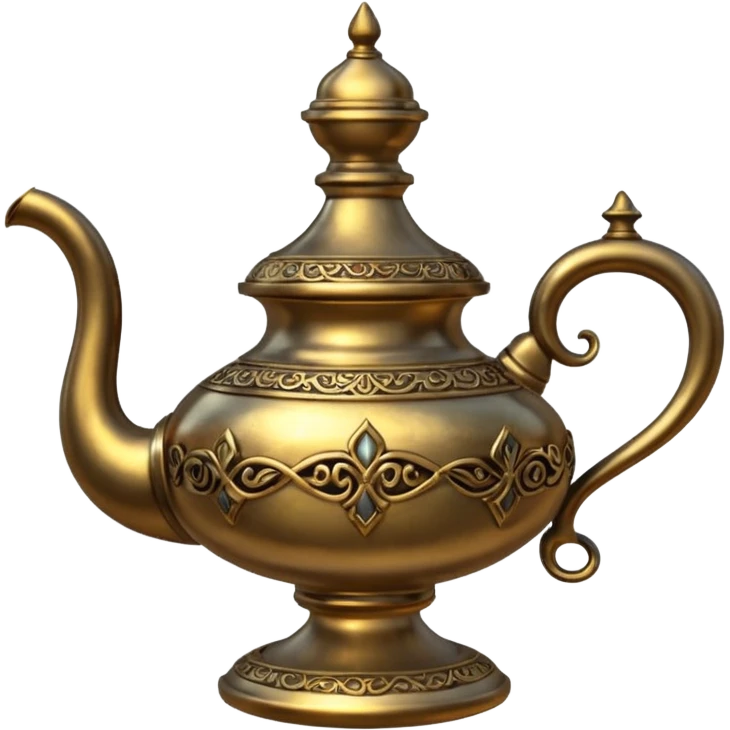 Aladdin lamp emoji