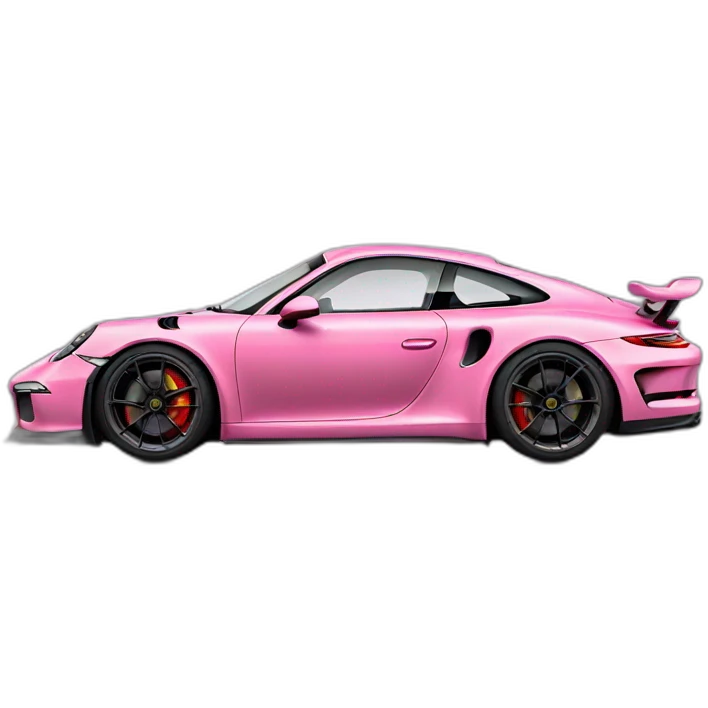 pink porsche gt3 emoji