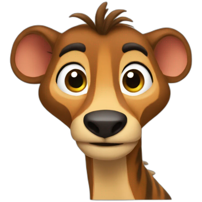 Poumba timon emoji