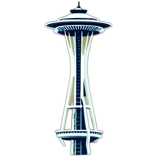 space needle emoji