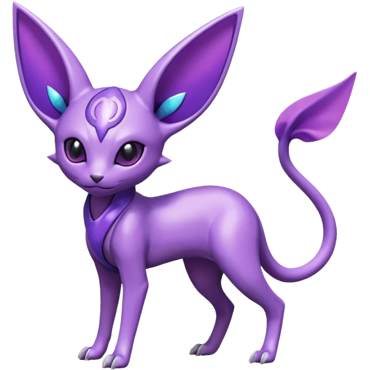 Genesect-Espeon-Fakémon-hybrid-creature (full body)  emoji