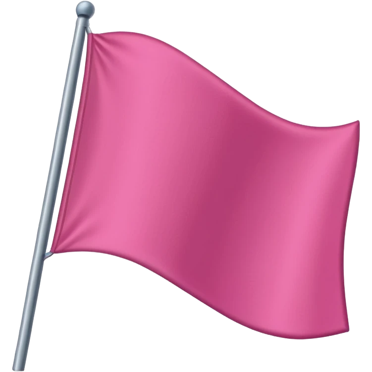 Pink flag emoji emoji