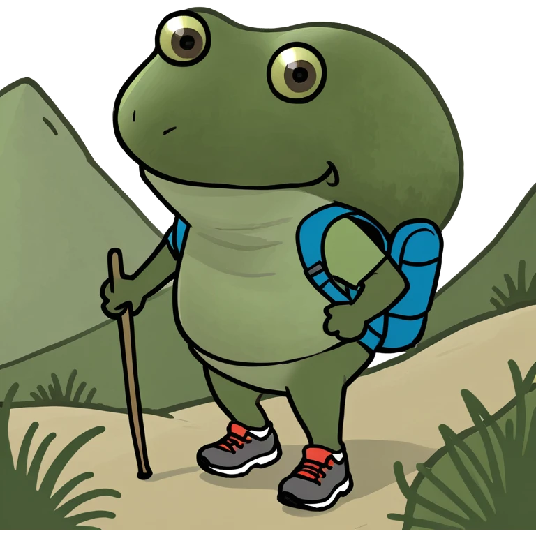 bufo hiking emoji