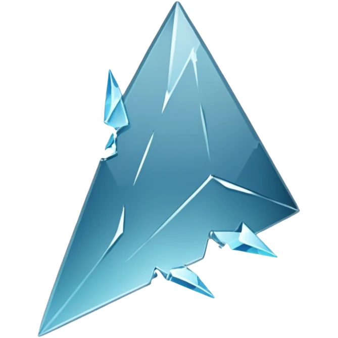 broken glass shard emoji