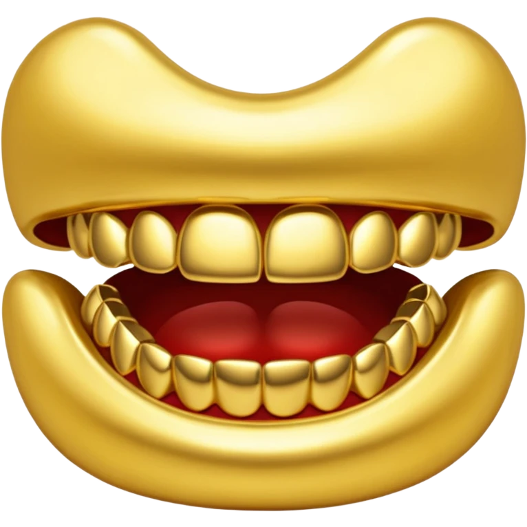 gold grillz emoji