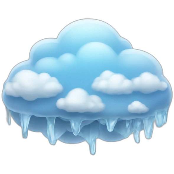 ice-cloud emoji