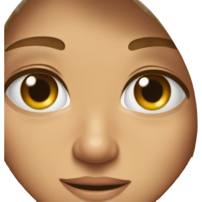 i need a left eye closed emoji which should not look like any human or any animal the face of it should be slightly turned to the left as if it is shying away. It shouldn't have any background emoji