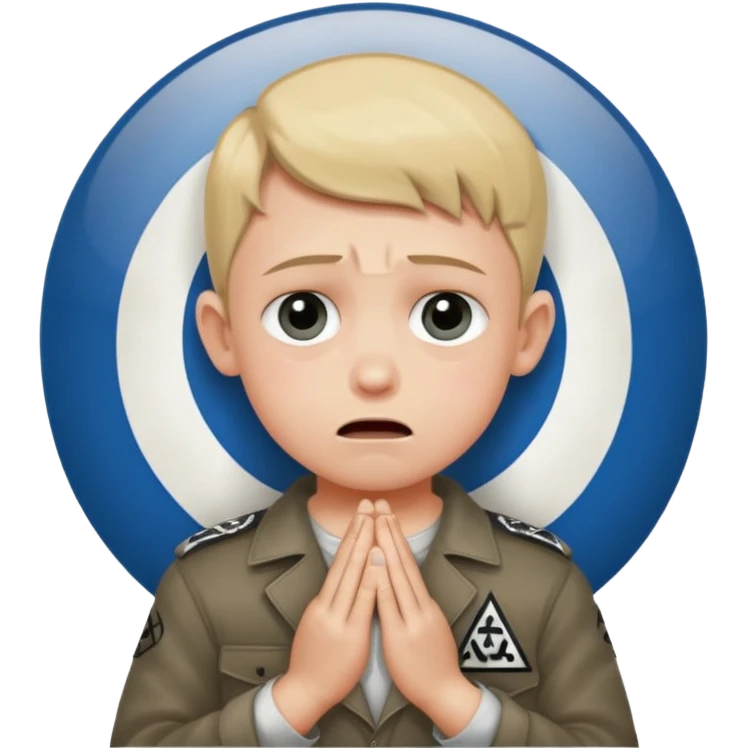 budda crying while praying with floating nazi illuminati eye of raw around him while saying boy with an israel symble on his hand emoji