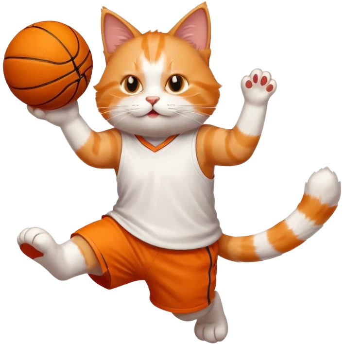 Cat Basketball emoji