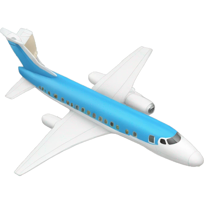 Avion sur un bâtiment  emoji