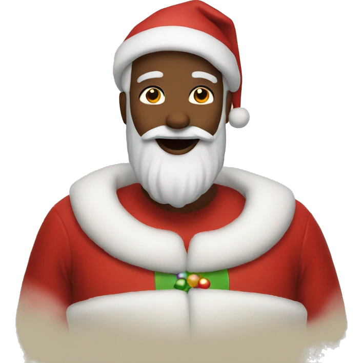gay Santa  emoji