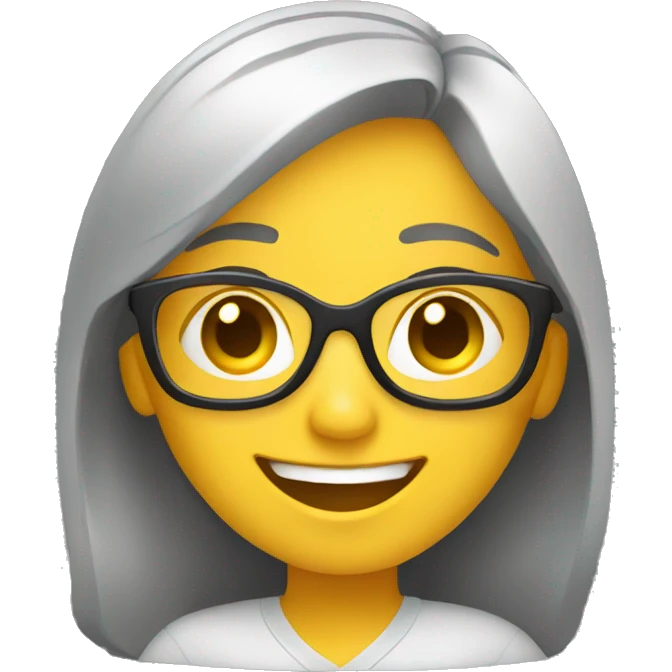 happy female web designer emoji