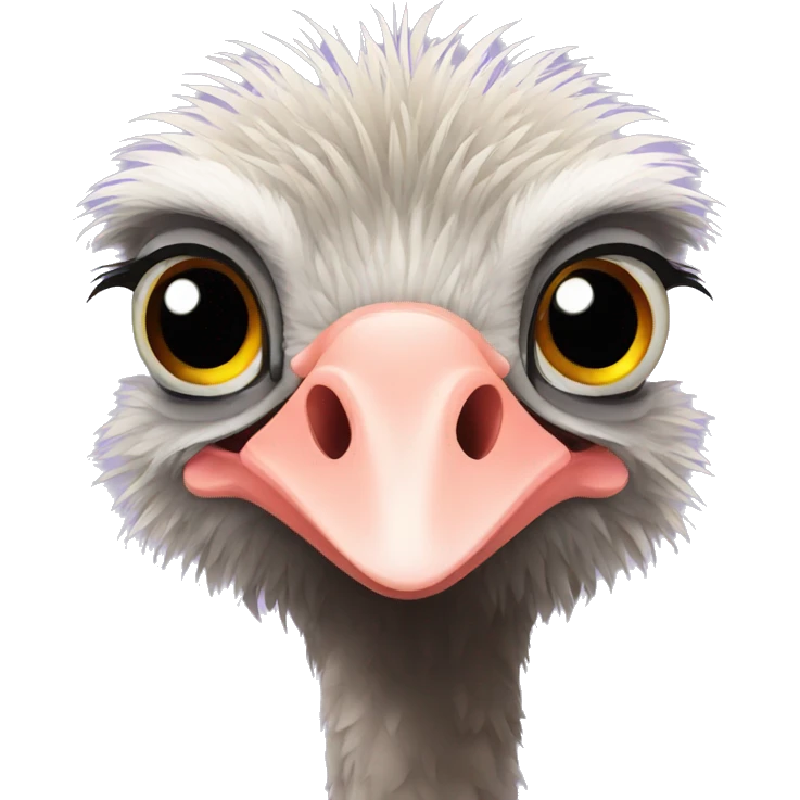 ostrich emoji