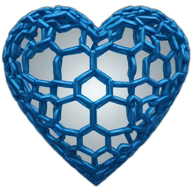 blockchain heart emoji