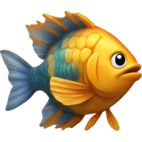 Fröhlicher Kugelfisch emoji