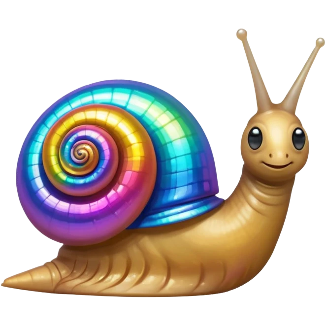 Disco snail emoji