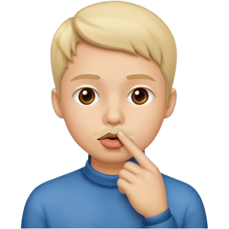 shhh emoji