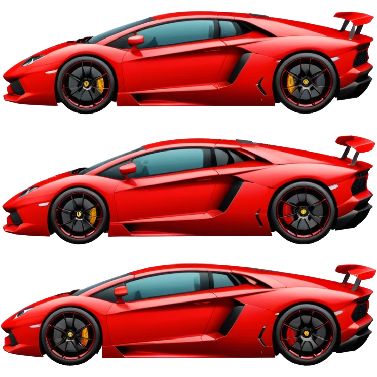 lambo aventador emoji