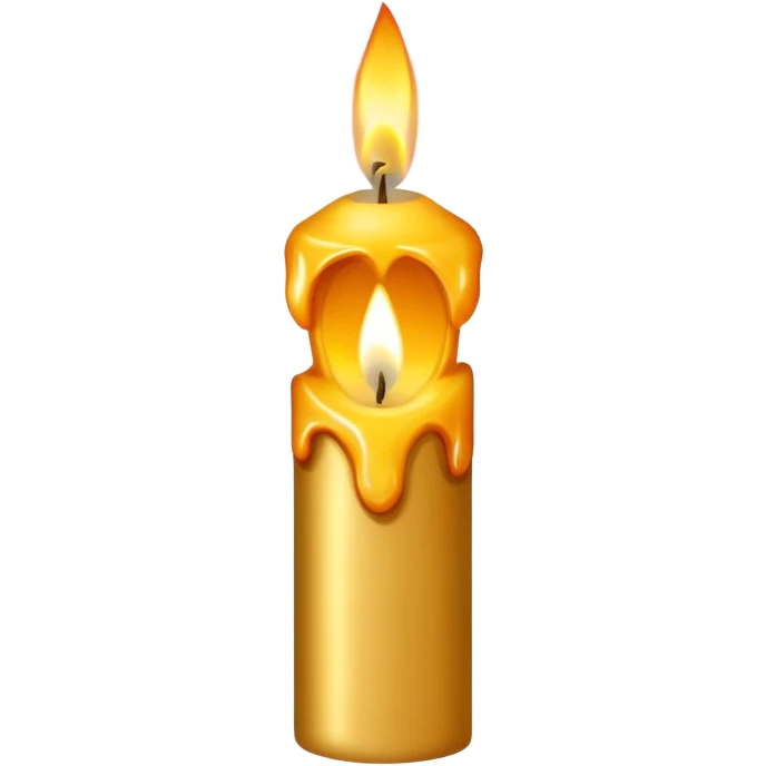 Letter € birthday candle  emoji