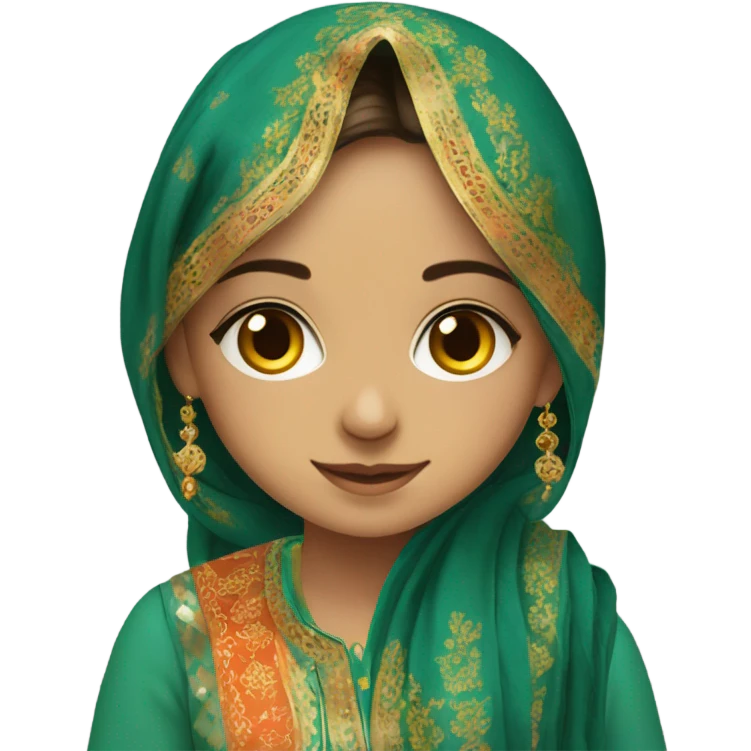 Girl going Pakistan  emoji