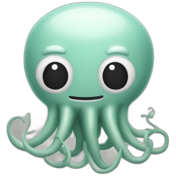 une méduse emoji