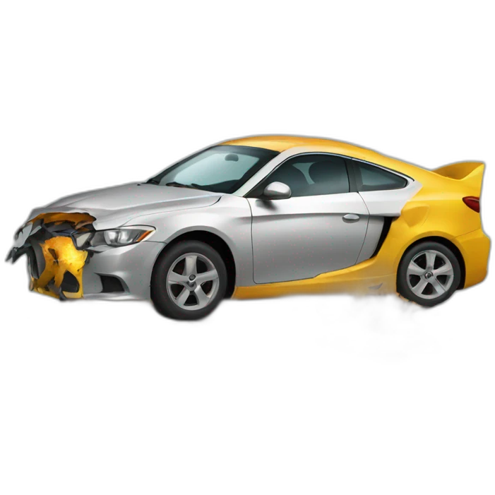 Crash 300 km emoji