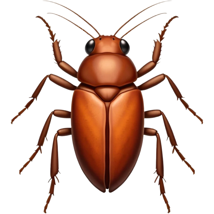 Cockroach With Big Eyelashes emoji