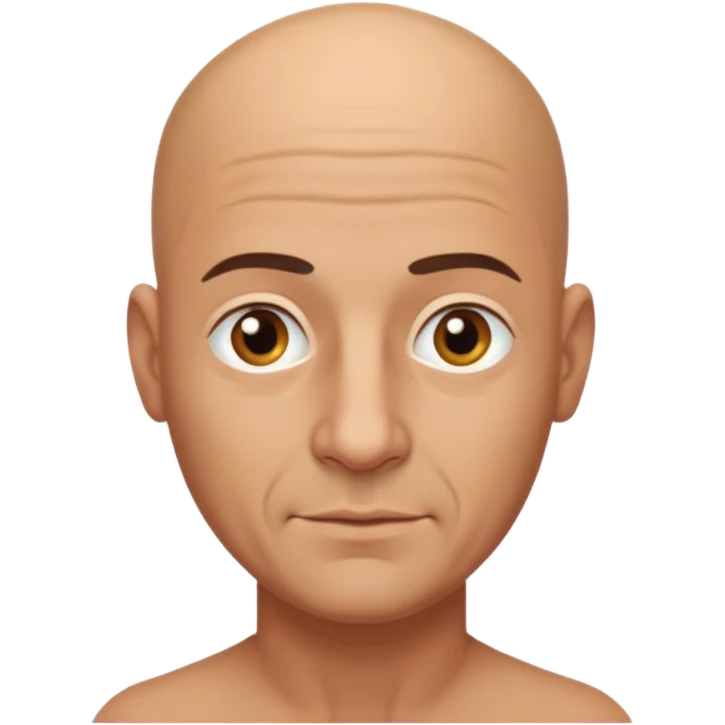 bald man from naples emoji