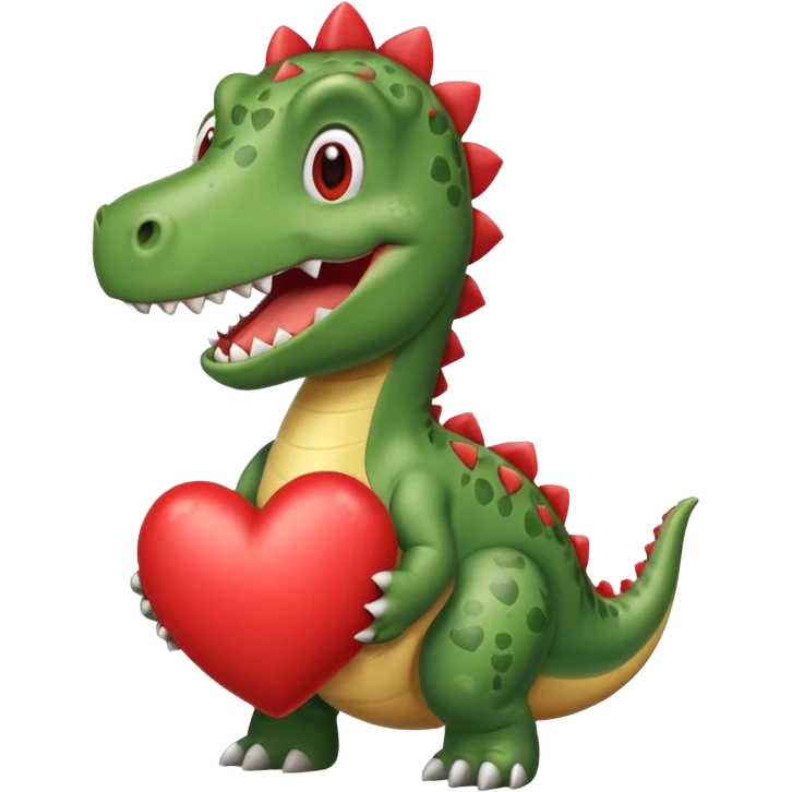 create a valentine torosaur emoji