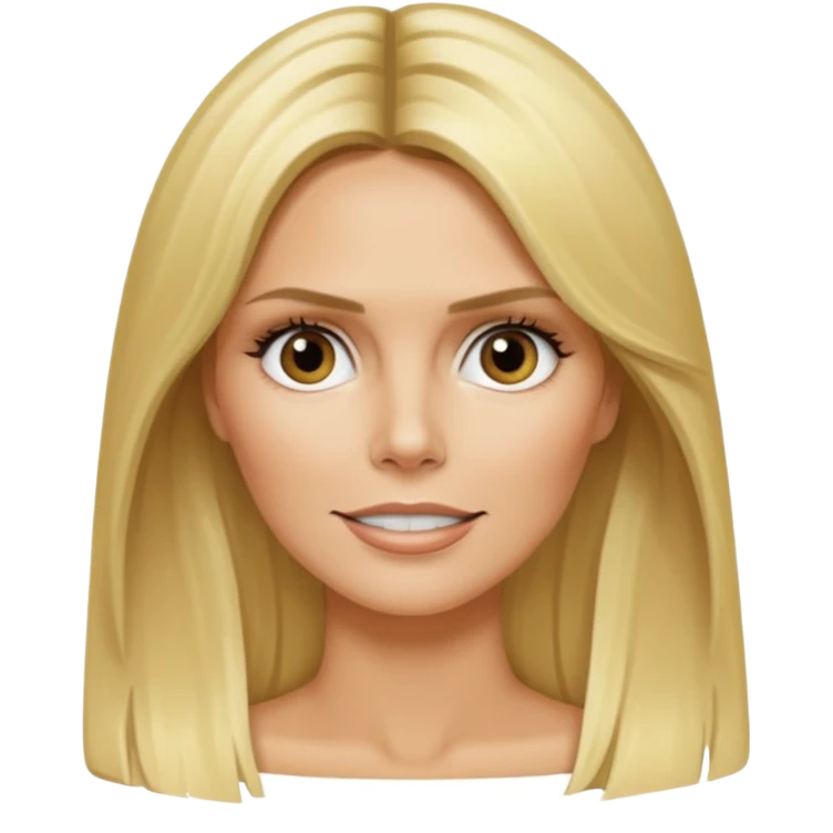 heidi klum emoji