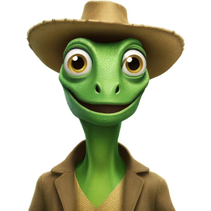 Rango lookin surprised  emoji